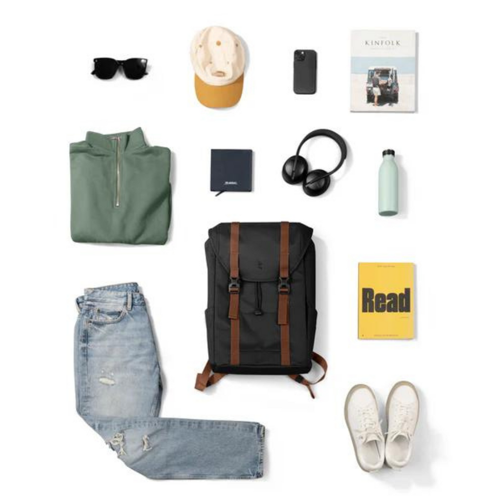 TOMTOC Vintpack TA1 Laptop Backpack S 17L - Black