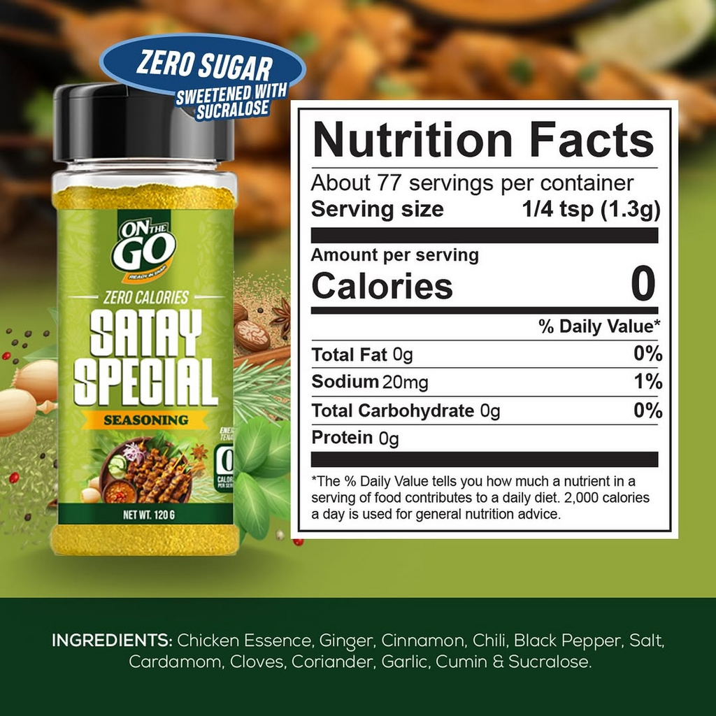 ONTHEGO Satay Special Seasoning 120g