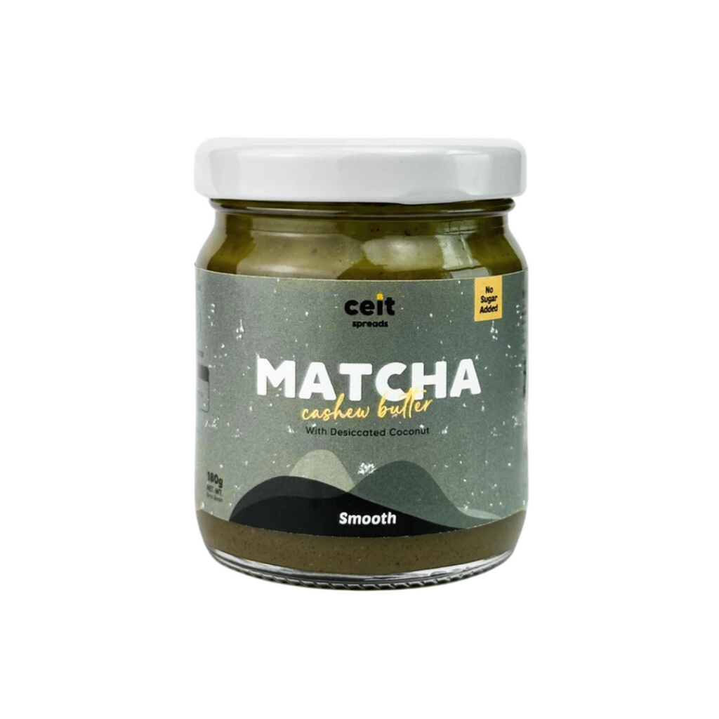 Ceit Spreads Matcha Cashew Butter 180G