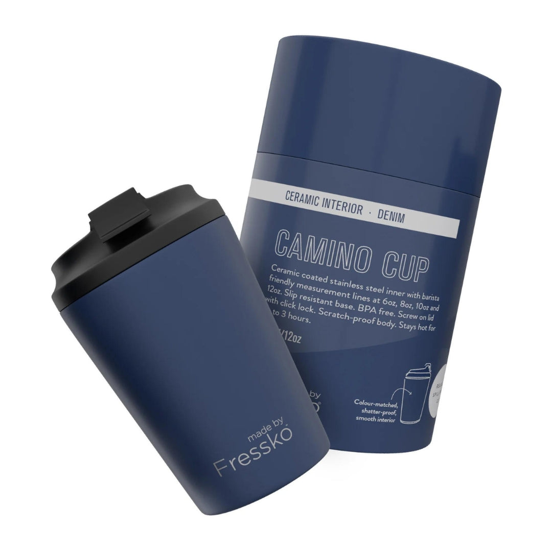 FRESSKO Ceramic Reusable Cup | Camino 12oz