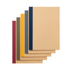 MUJI Planting Tree Notebook - B5/30 Pages (Set of 5)
