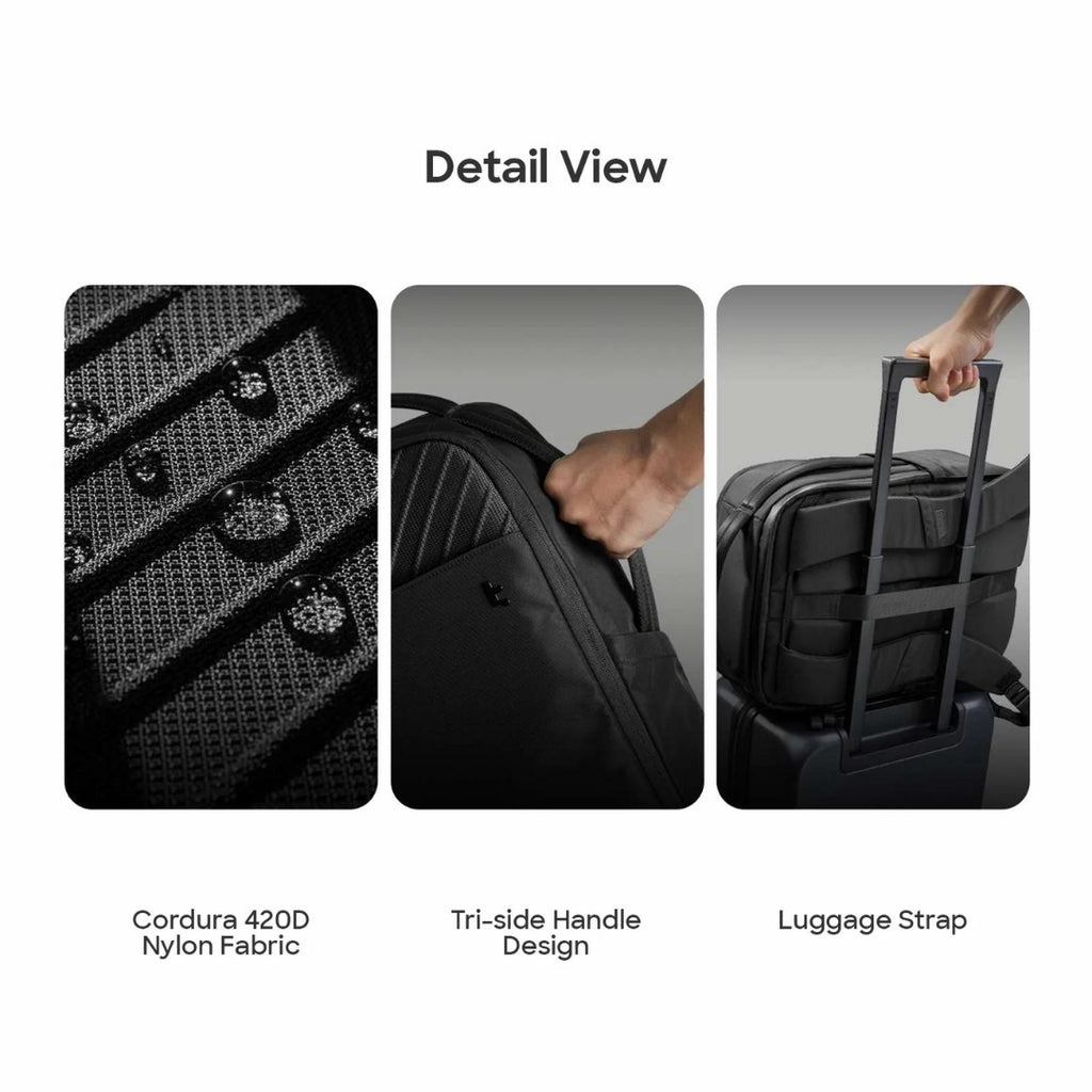 Beg galas komputer riba TOMTOC Voyage-T50 M - Hitam