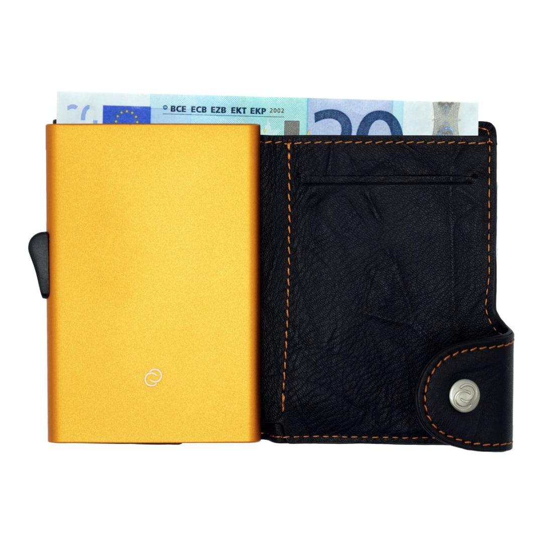C-Secure Italian Leather Wallet - Kedaiku