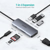 CHOETECH HUB-M19 7-in-1 USB-C to HDMI Multifunction Adapter - Kedaiku