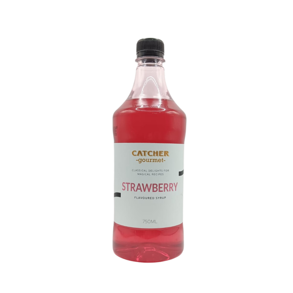 Catcher Gourmet Syrup 750ml - Strawberry