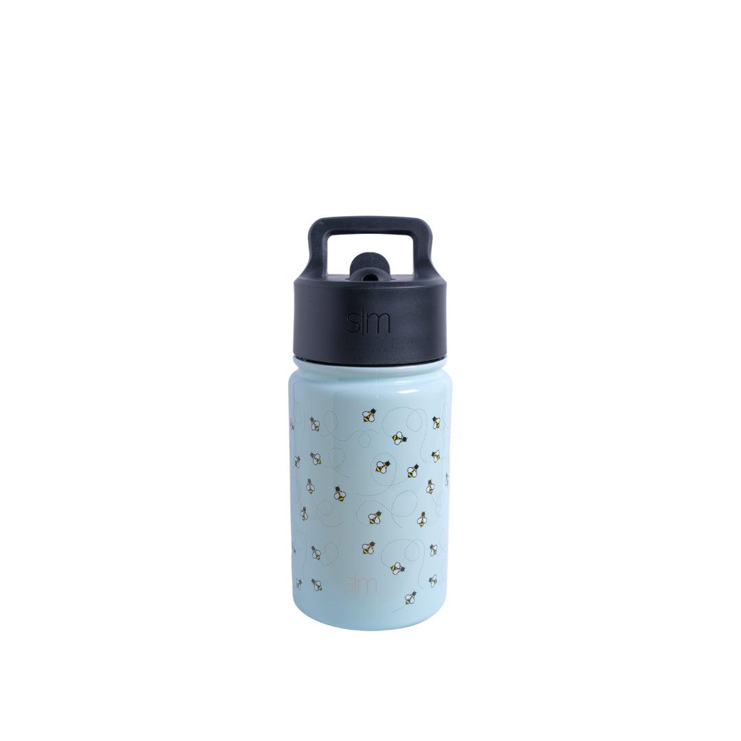 Simple Modern Kids Water Bottle with Straw 16 oz Leak Proof