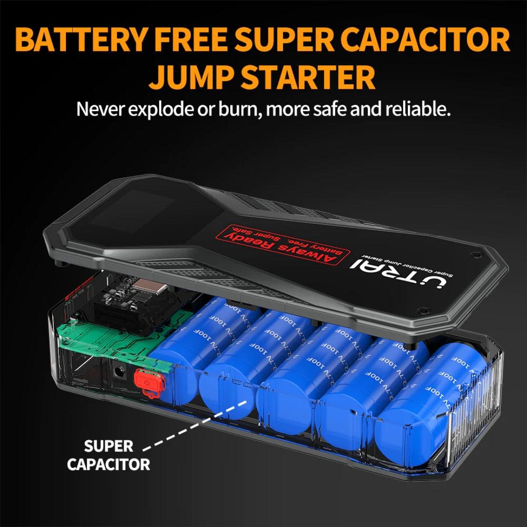 UTRAI Super Capacitor 1000A Car Battery Jump Starter X1 - Kedaiku