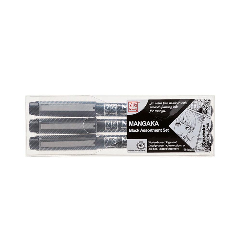 KURETAKE ZIG CARTOONIST MANGAKA MARKER-Kuretake-Mangaka,Marker,Pen,Stationery