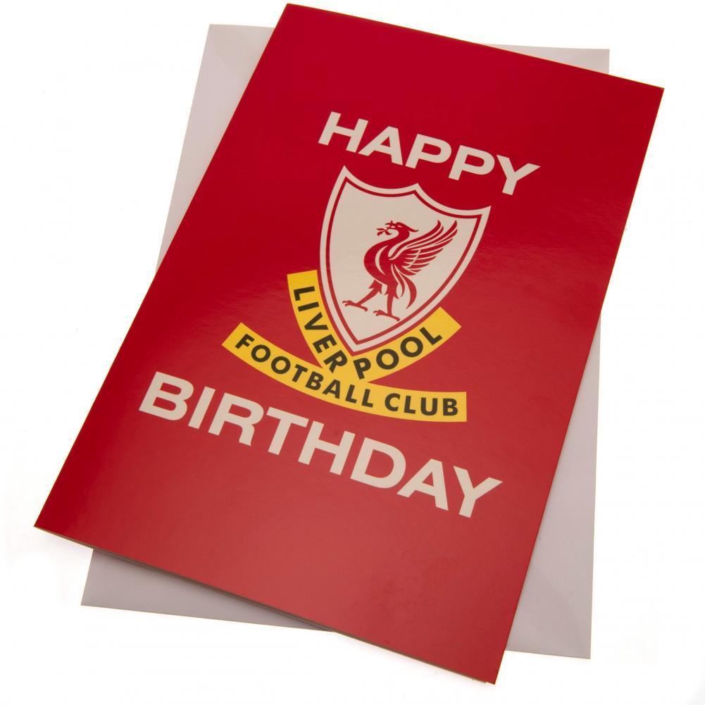 LFC CARD HAPPY BIRTHDAY (A13855-LiverpoolFC-Card,Gifts,LFC,LiverpoolFC