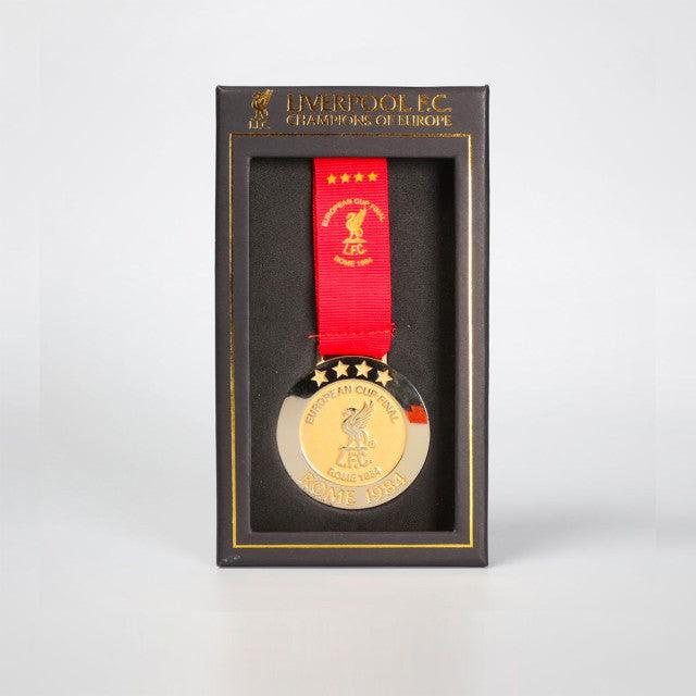 LFC Medal Rome 1984-LiverpoolFC-LFC,LiverpoolFC,Medal