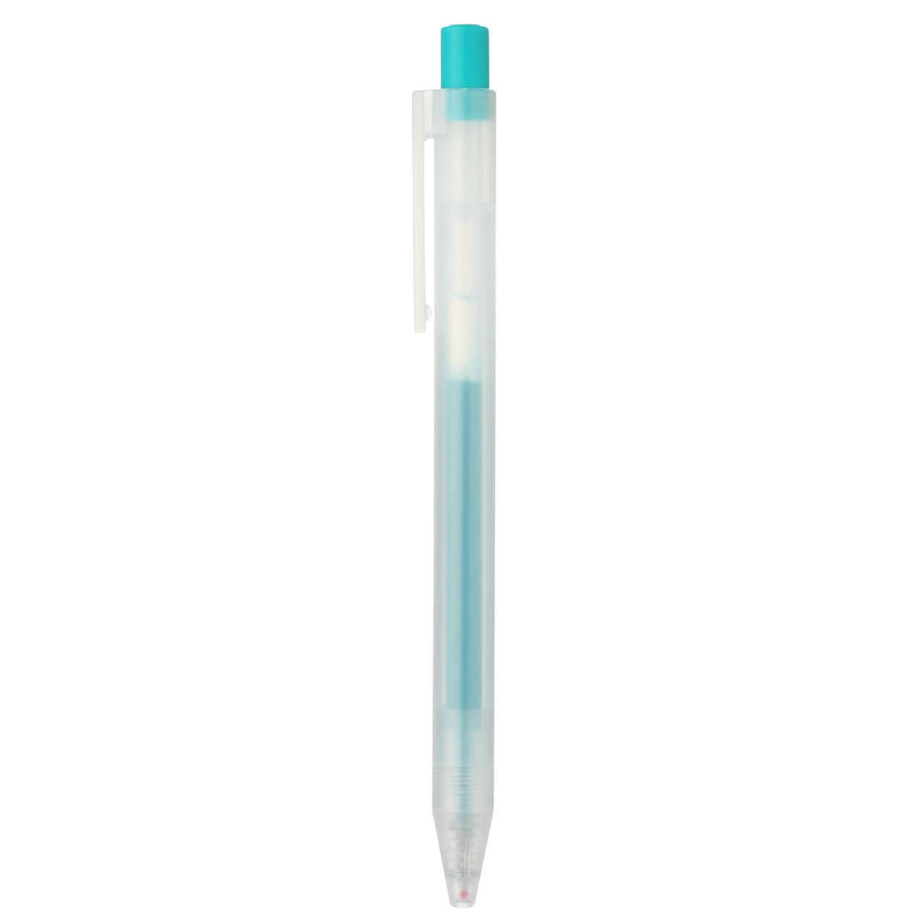SMOOTH GEL INK BALLPOINT PEN KNOCK TYPE 0.5MM-KedaikuBN-Muji,Pens,Stationery