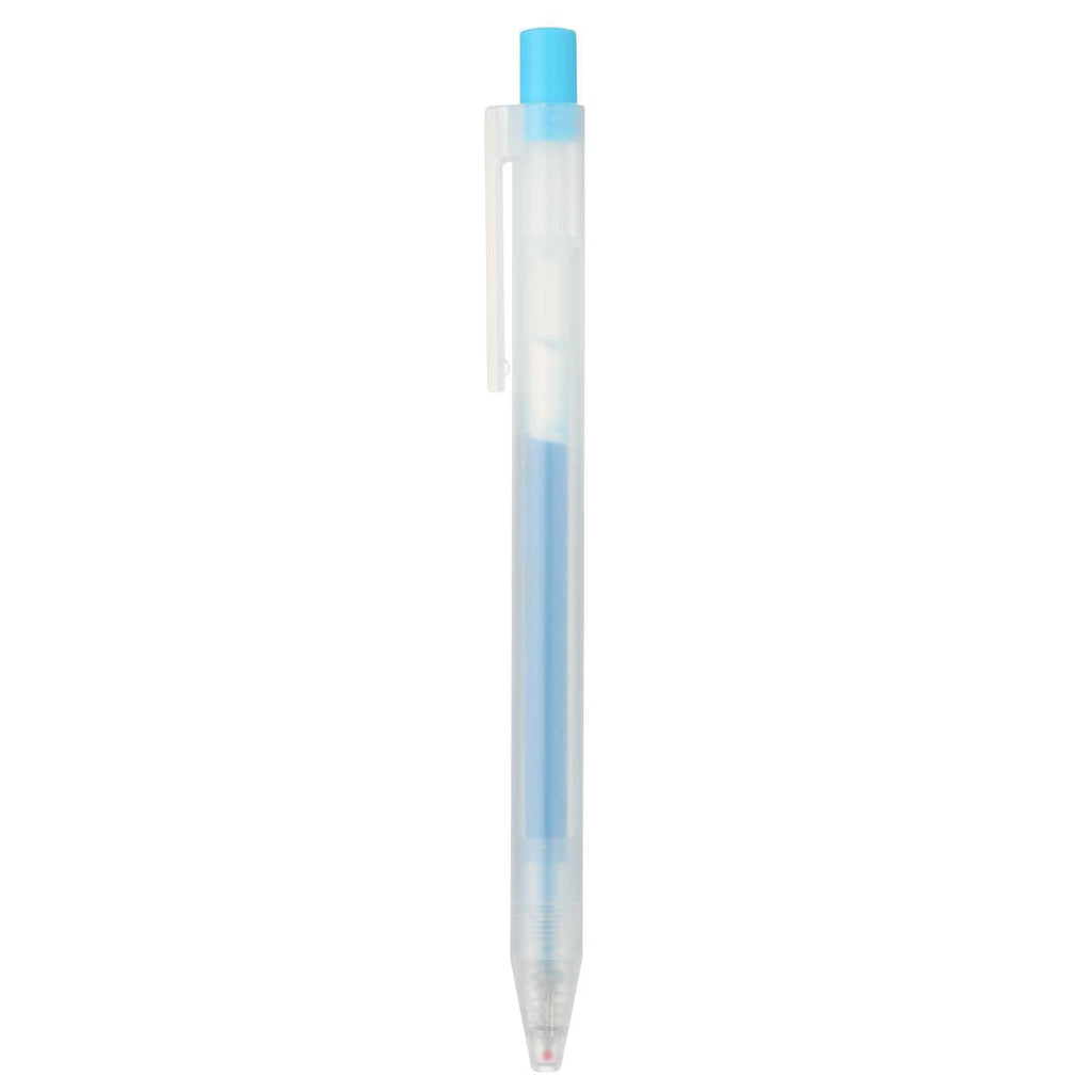 SMOOTH GEL INK BALLPOINT PEN KNOCK TYPE 0.5MM-KedaikuBN-Muji,Pens,Stationery