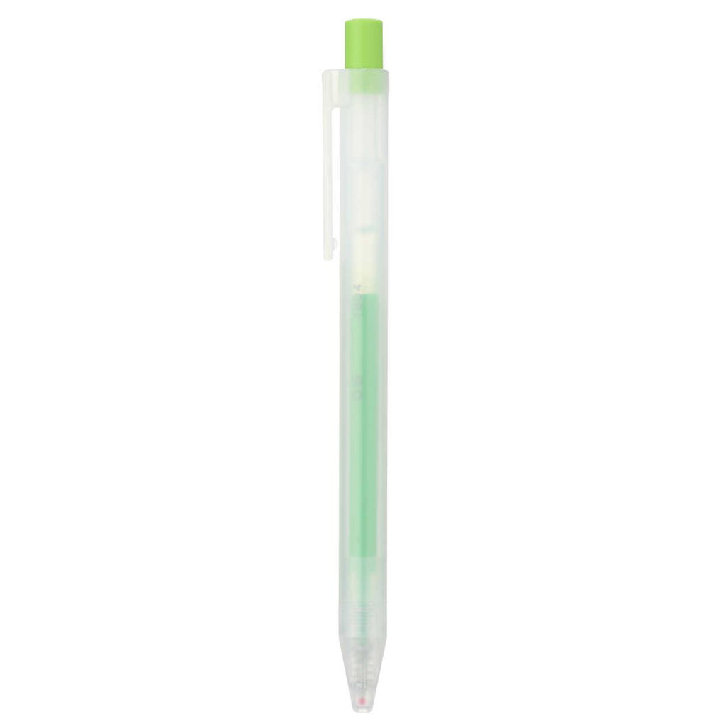 SMOOTH GEL INK BALLPOINT PEN KNOCK TYPE 0.5MM-KedaikuBN-Muji,Pens,Stationery