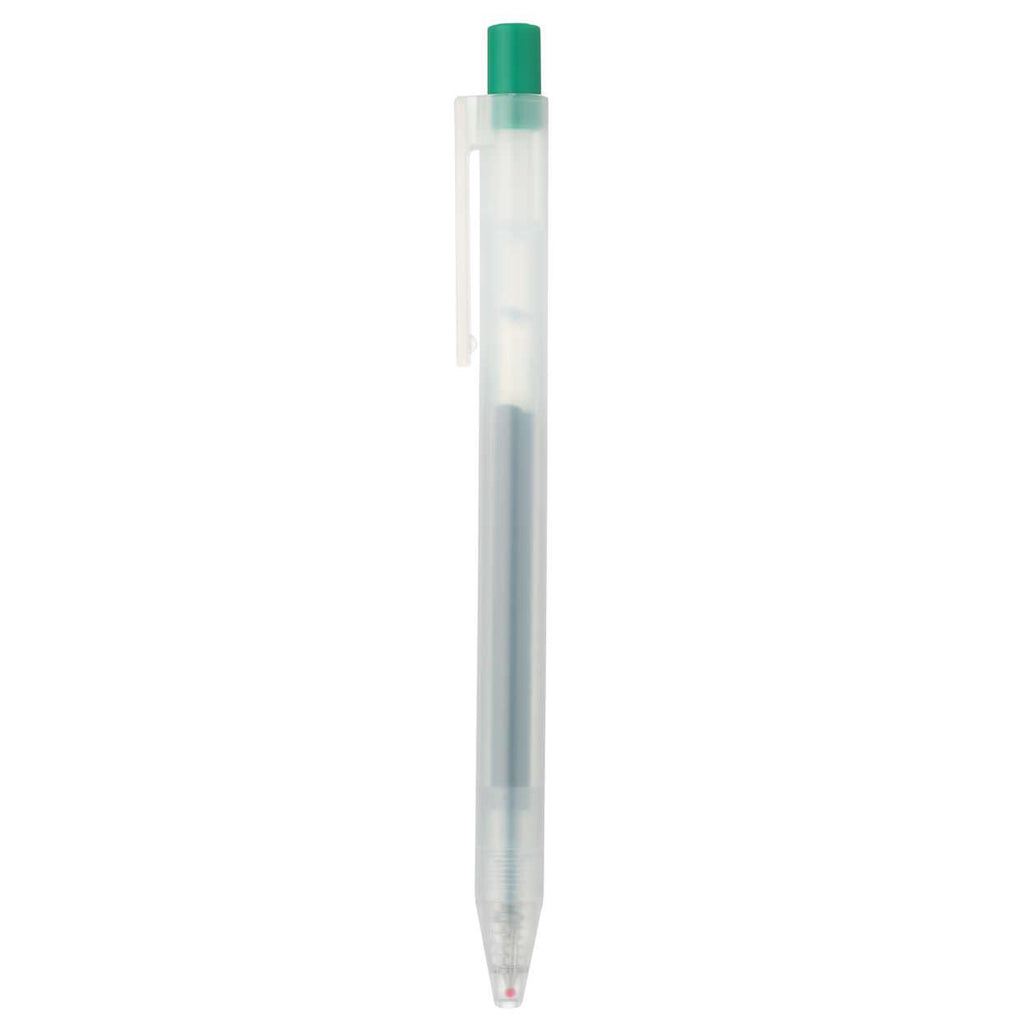 SMOOTH GEL INK BALLPOINT PEN KNOCK TYPE 0.5MM-KedaikuBN-Muji,Pens,Stationery