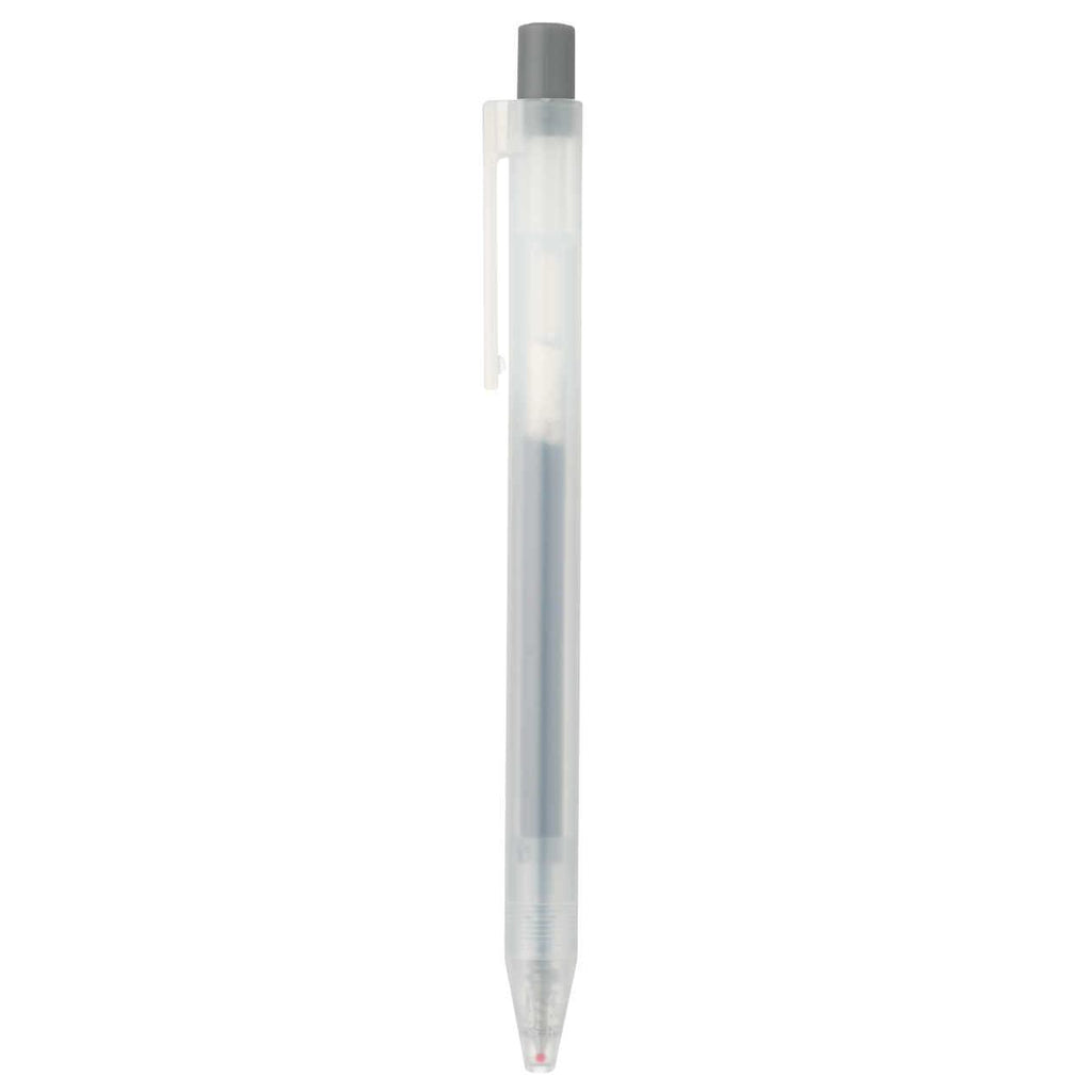 SMOOTH GEL INK BALLPOINT PEN KNOCK TYPE 0.5MM-KedaikuBN-Muji,Pens,Stationery